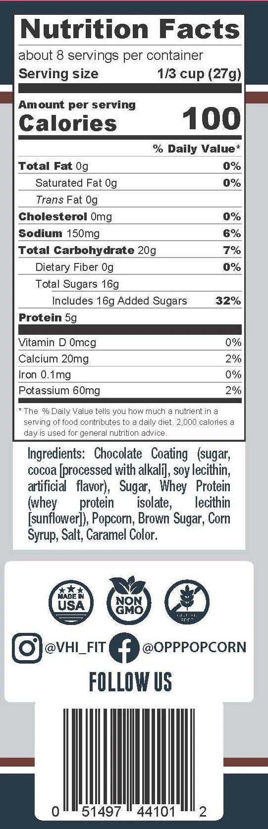 OPP Protein Popcorn