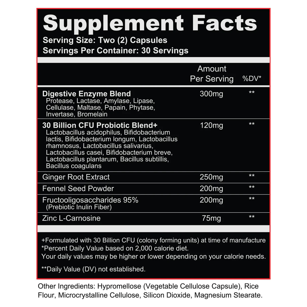 Probiotic + Digestive Enzymes Performance Rx