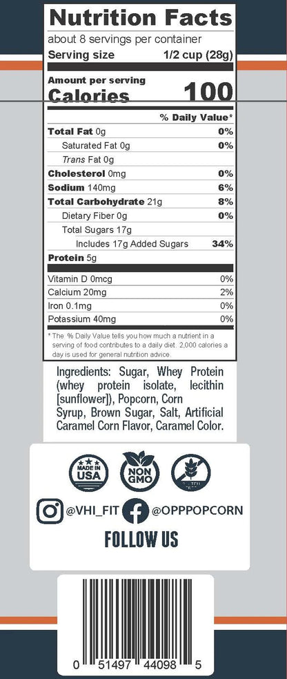 OPP Protein Popcorn