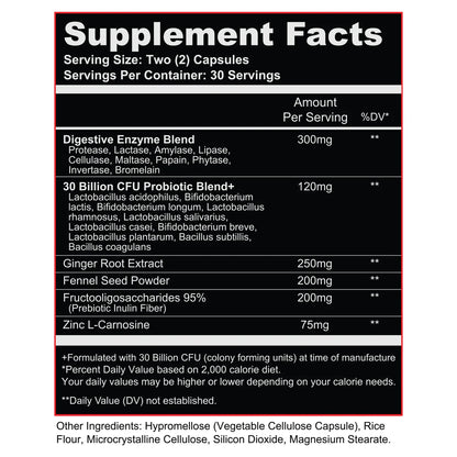 Probiotic + Digestive Enzymes Performance Rx