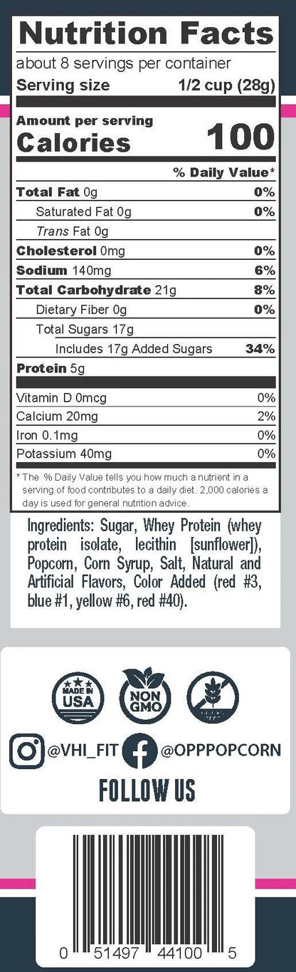 OPP Protein Popcorn
